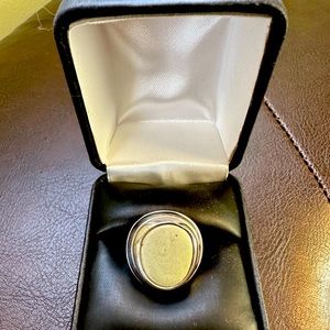 Turquoise and Sterling Ring